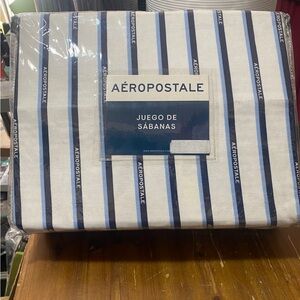Aeropostale Striped Sheet Set